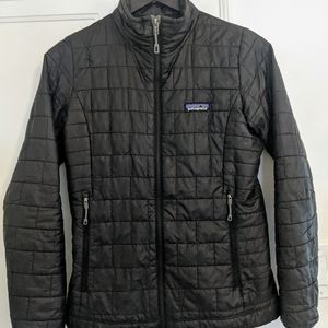Patagonia Women's Nano Puff Black Jacket Size XS